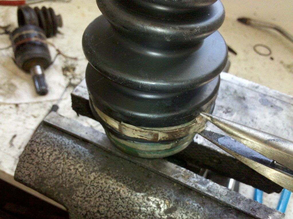 Replacing CV axle boots Honda Foreman Forums